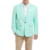 Spinnaker Blazer With Embroidered White Anchor in Seagrass by Castaway Clothing - Country Club Prep