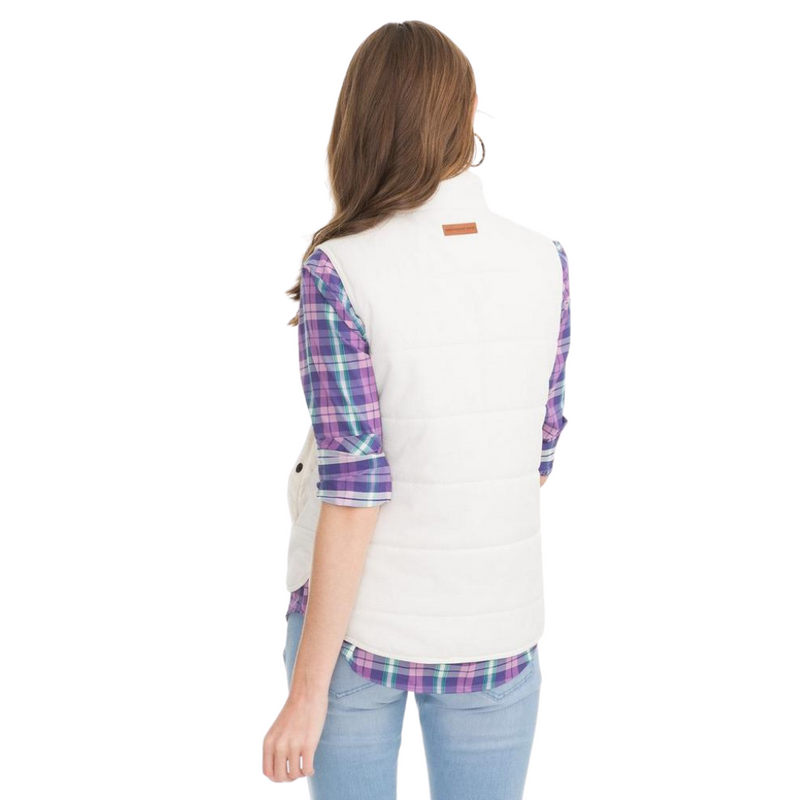 Women's Cobie Puffer Vest by Southern Tide - Country Club Prep