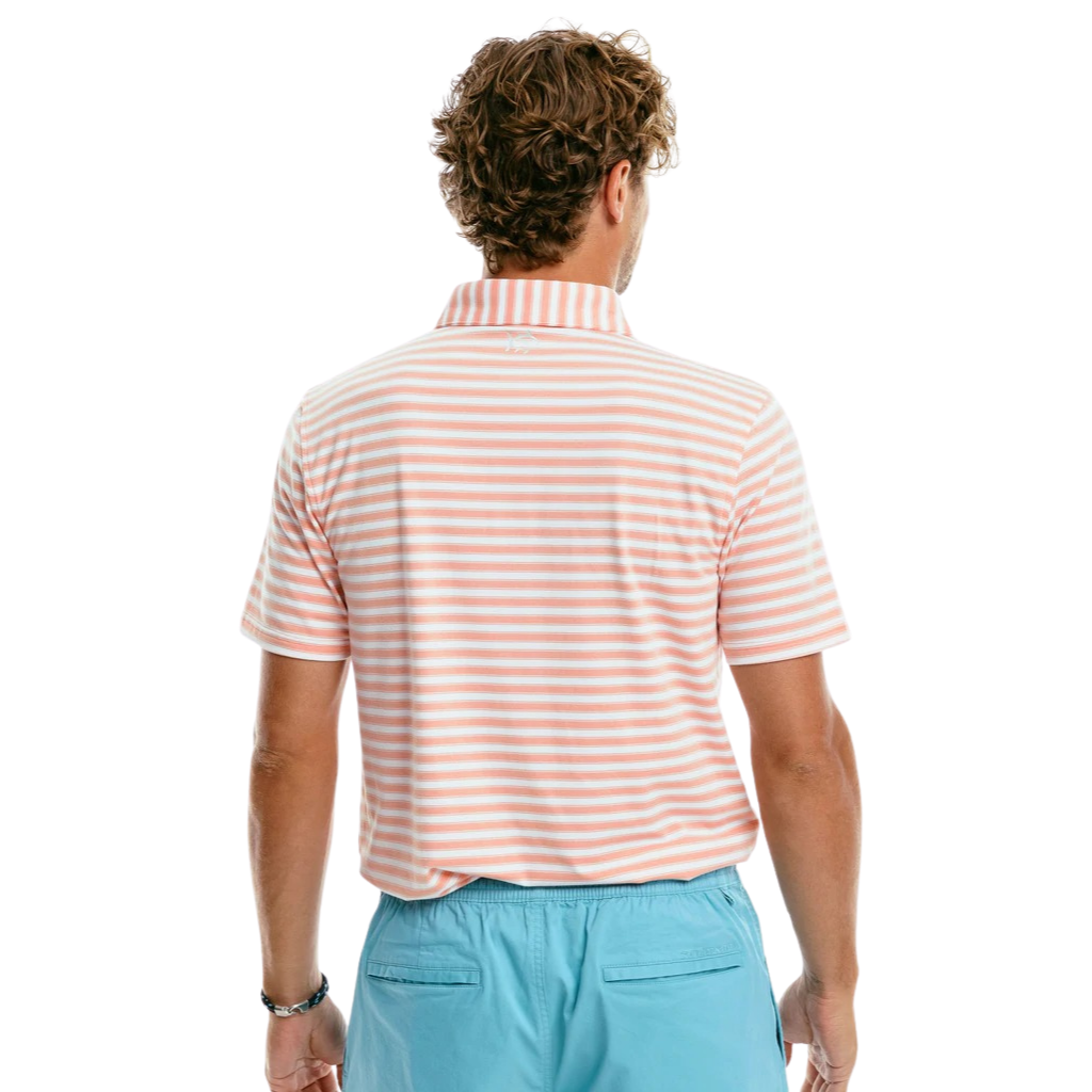 Ryder Redmond Striped Performance Polo by Southern Tide - Country Club Prep