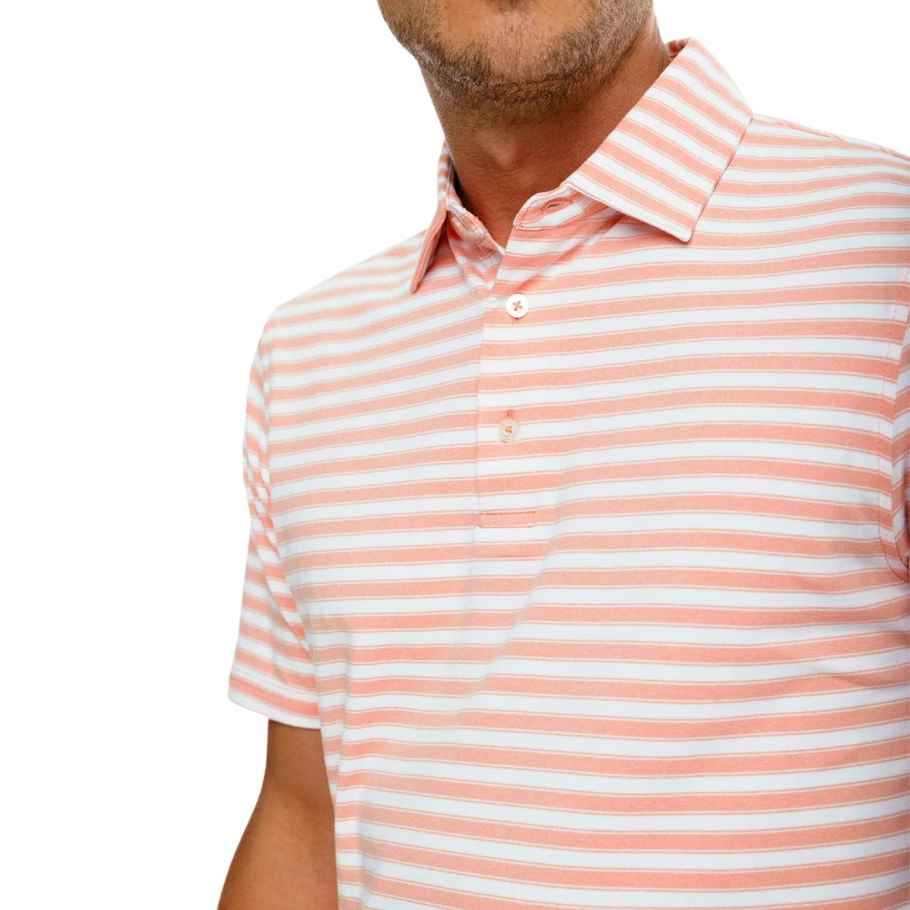 Ryder Redmond Striped Performance Polo by Southern Tide - Country Club Prep