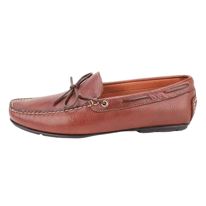 Men's Verona Driving Moccasins in Brown by Country Club Prep - Country Club Prep