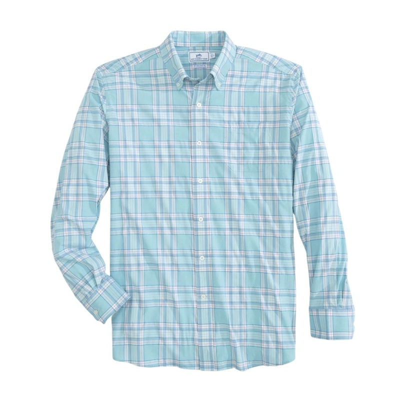 Eddison Plaid Intercoastal Performance Shirt by Southern Tide - Country Club Prep