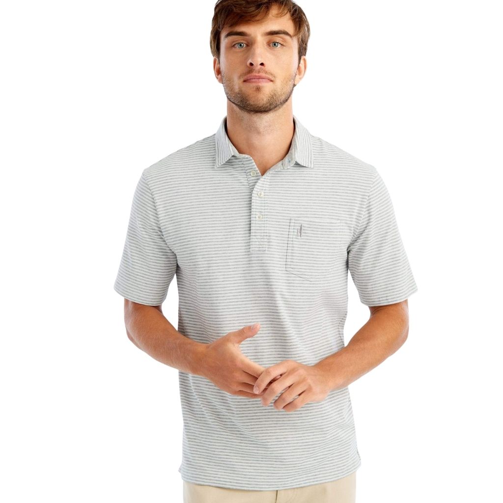 Dante Striped Polo by Johnnie-O - Country Club Prep