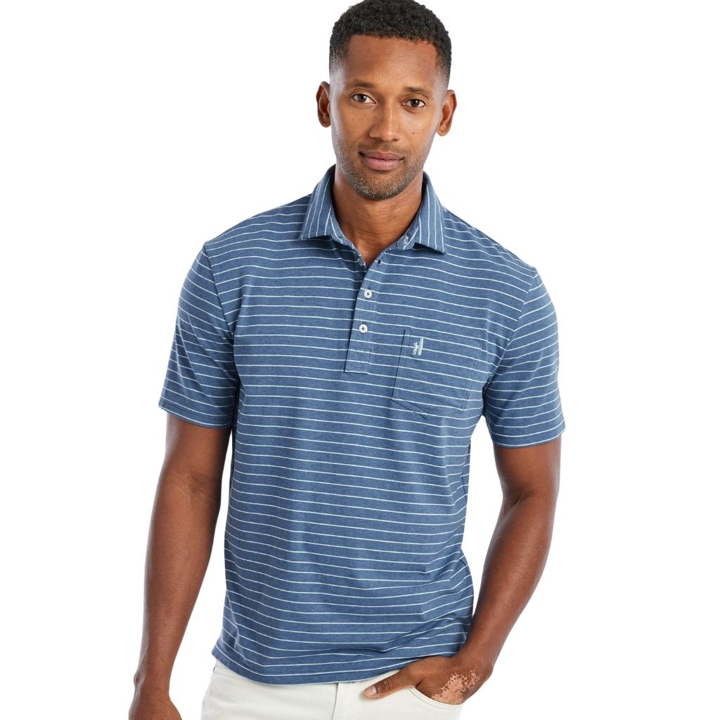 Neese Striped Polo by Johnnie-O - Country Club Prep