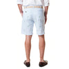 Embroidered Cisco Shorts Blue Seersucker with Martini Glasses by Castaway Clothing - Country Club Prep