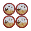 Upland Shoot Needlepoint Coasters by Smathers & Branson - Country Club Prep