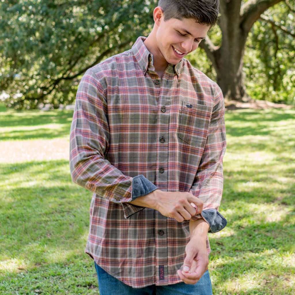 Southern Marsh Hindman Flannel | Free Shipping – Country Club Prep