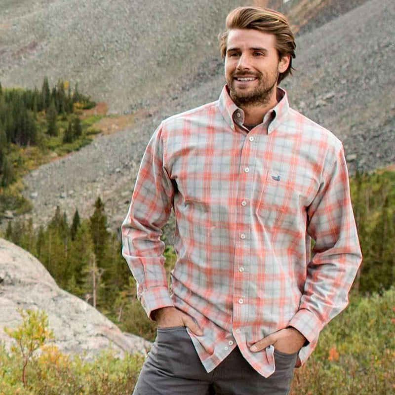 southern marsh dress shirts Southern Marsh Brevard Plaid Shirt, Mens, Teal & Blue, Medium