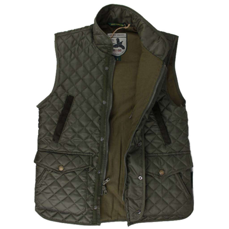 Quilted Field Vest by Over Under Clothing - Country Club Prep