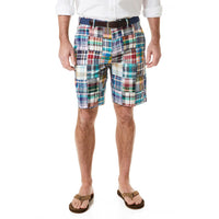 Cisco Short in Village Patch Madras by Castaway Clothing - Country Club Prep