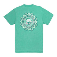 Vintage Burnout Tee in Aqua Green by The Southern Shirt Co.. - Country Club Prep