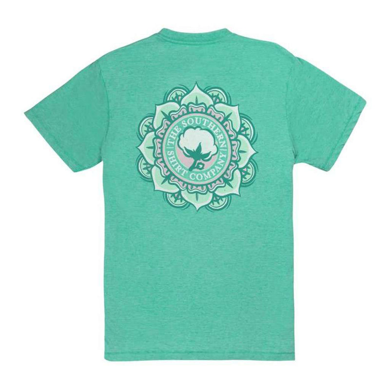 Vintage Burnout Tee in Aqua Green by The Southern Shirt Co.. - Country Club Prep
