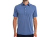 Performance Range Polo in Blue Jean by Criquet - Country Club Prep