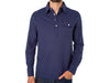 Long Sleeve Players Shirt in Peacoat Navy by Criquet - Country Club Prep