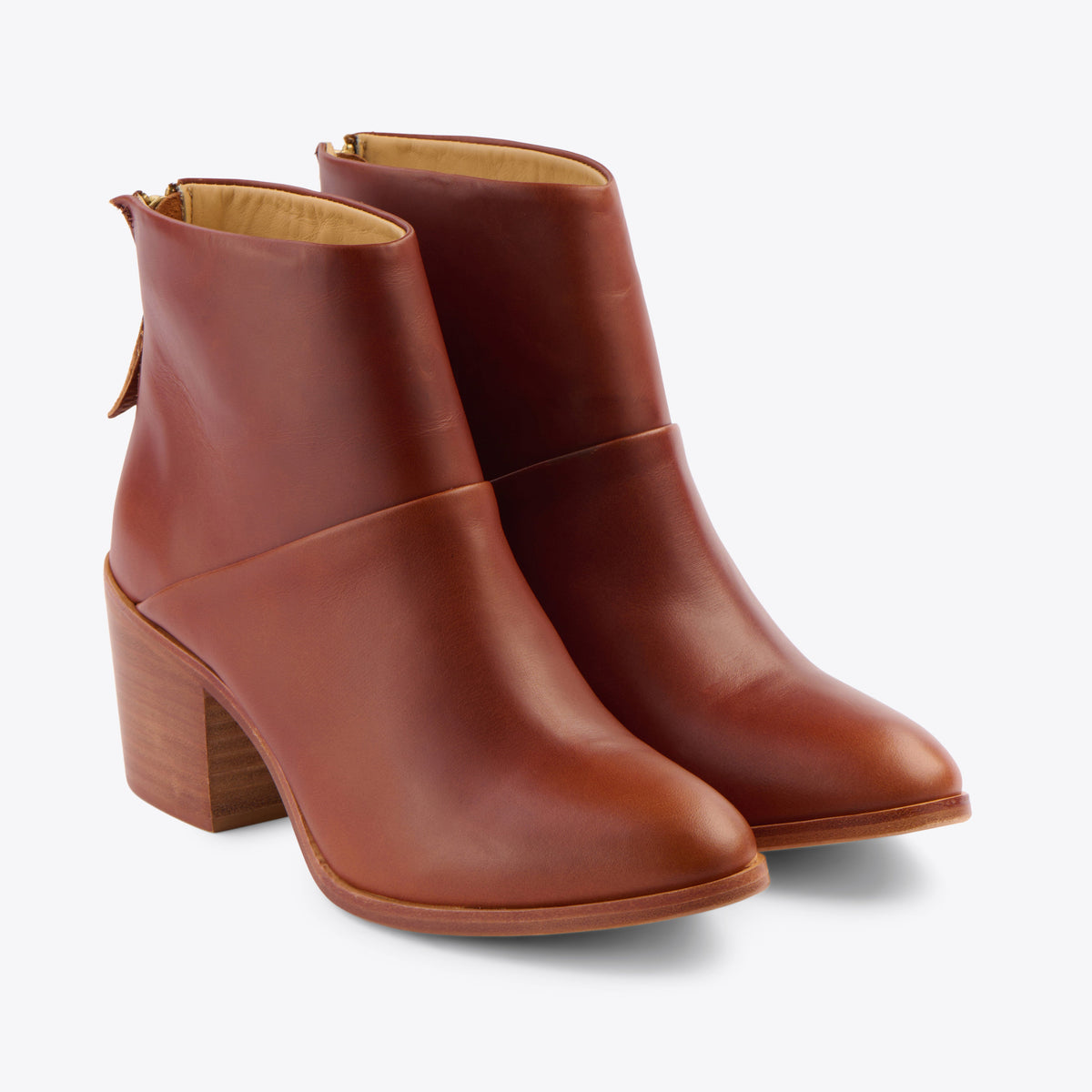 Women's Dari Boot in Brandy by Nisolo - Country Club Prep