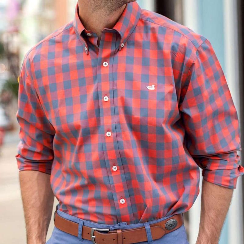 Southern Marsh Pickens Gingham Dress Shirt – Country Club Prep