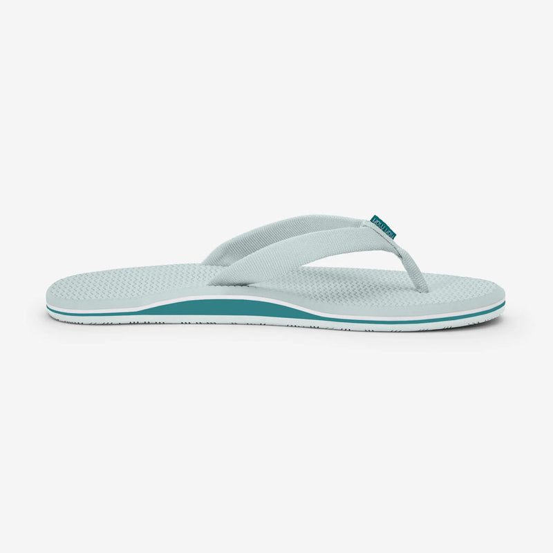 Women's Dunes Flip Flop in Sea Glass by Hari Mari - Country Club Prep