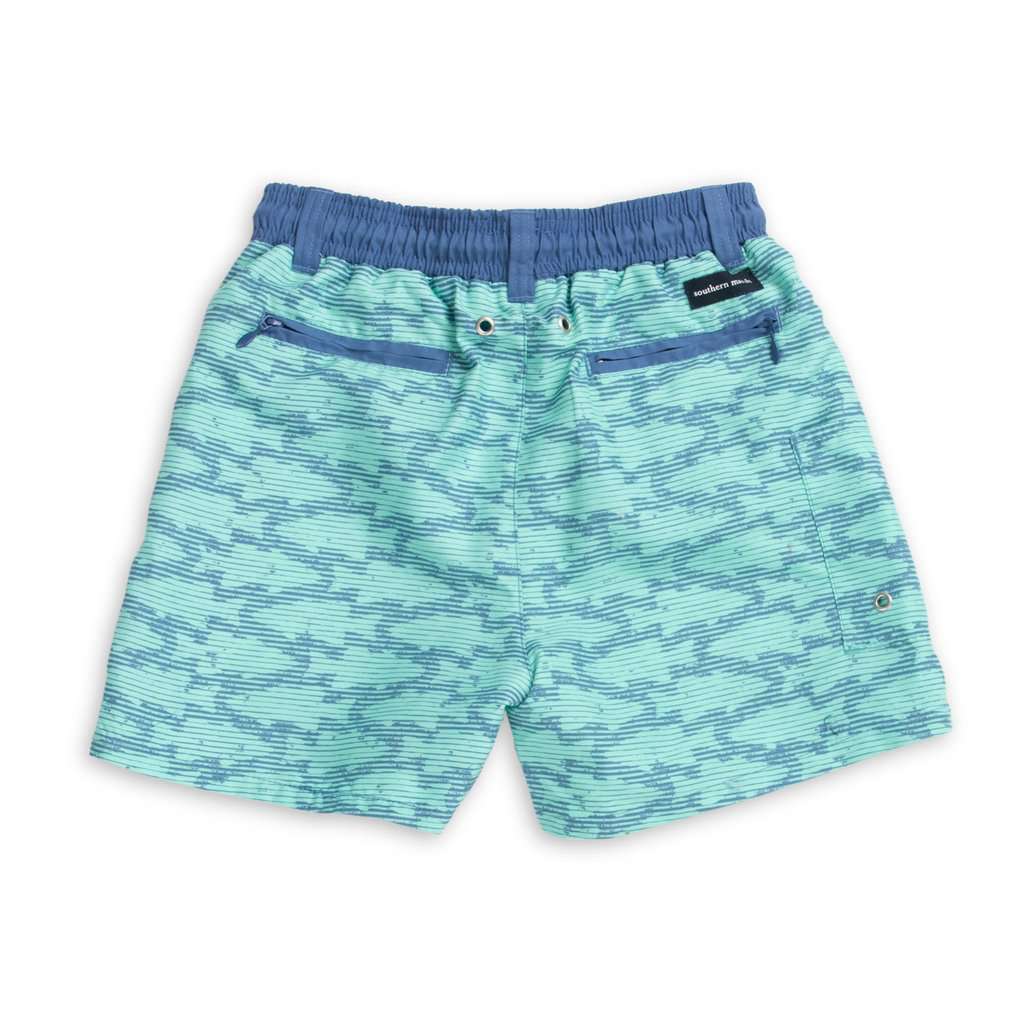 Youth Dockside Swim Trunk - Schools Out by Southern Marsh - Country Club Prep