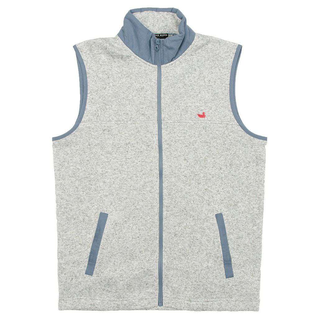 FieldTec Woodford Vest in Avalanche Grey by Southern Marsh - Country Club Prep