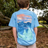 Youth Southern Horizons - Blue Ridge Tee by Southern Marsh - Country Club Prep