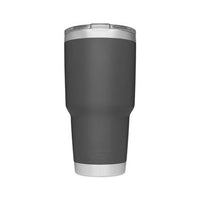 30 oz. DuraCoat  Rambler Tumbler in Charcoal with Magslider™ Lid by YETI - Country Club Prep