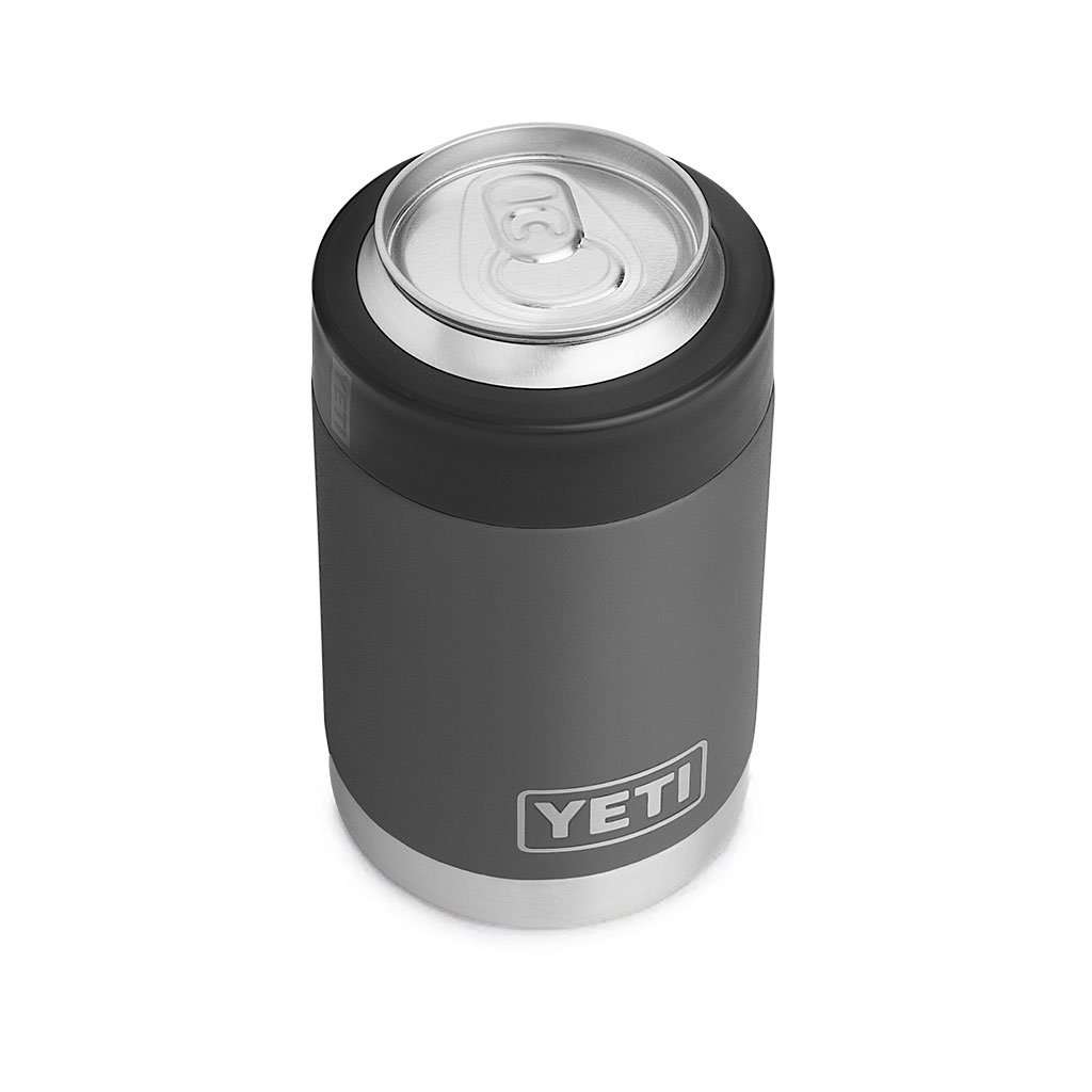 YETI Rambler Colster Can Insulated Drink Holder Tall Charcoal