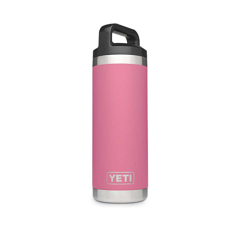 18 oz. Rambler Bottle in Harbor Pink by YETI - Country Club Prep