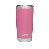 YETI Rambler Tumbler 20oz LE Harbor Pink - TackleDirect