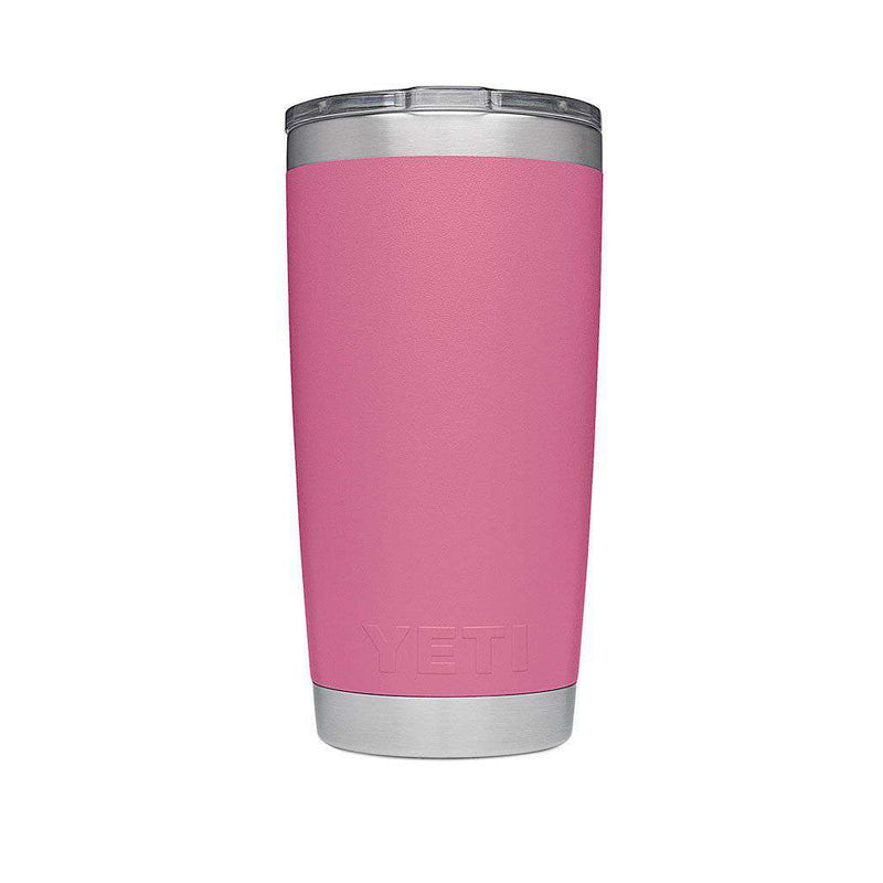 YETI 20 oz. DuraCoat Rambler Tumbler in Harbor Pink with Magslider