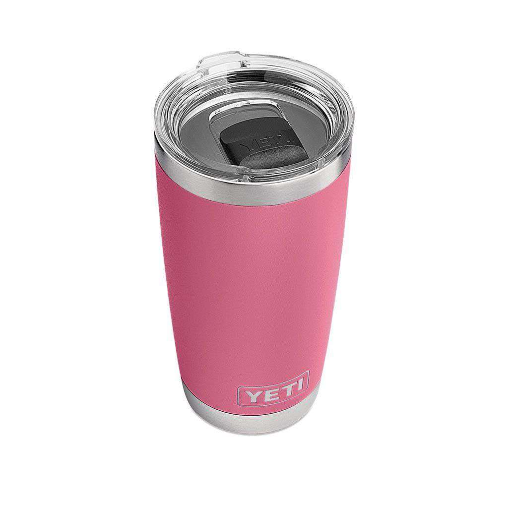 YETI Rambler 20-fl oz Stainless Steel Tumbler with MagSlider Lid, Ice Pink  at