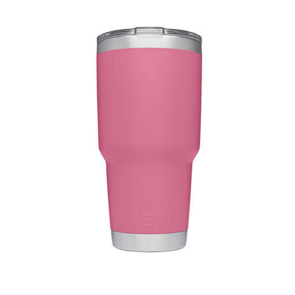 YETI 30 oz. DuraCoat Rambler Tumbler in Harbor Pink with Magslider