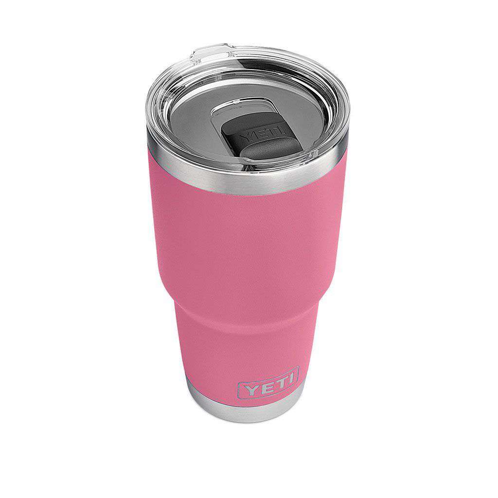 YETI Rambler 30-fl oz Stainless Steel Tumbler with MagSlider Lid, Sandstone  Pink at