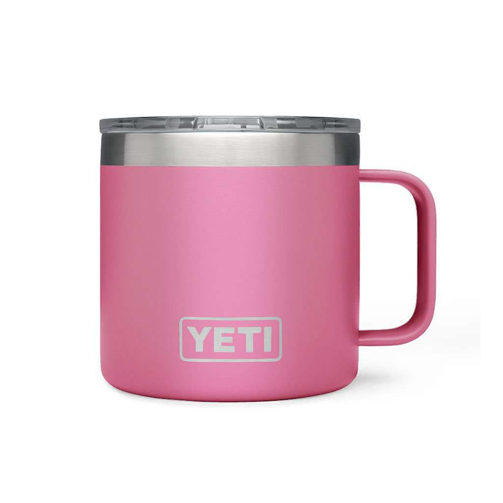 Rambler 14oz. Mug in Harbor Pink by YETI - Country Club Prep