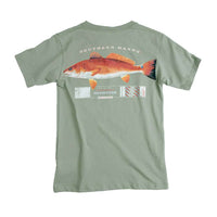 Youth Outfitter Collection Redfish Tee by Southern Marsh - Country Club Prep