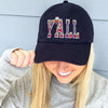 Y'all Hat in Navy by Jadelynn Brooke - Country Club Prep