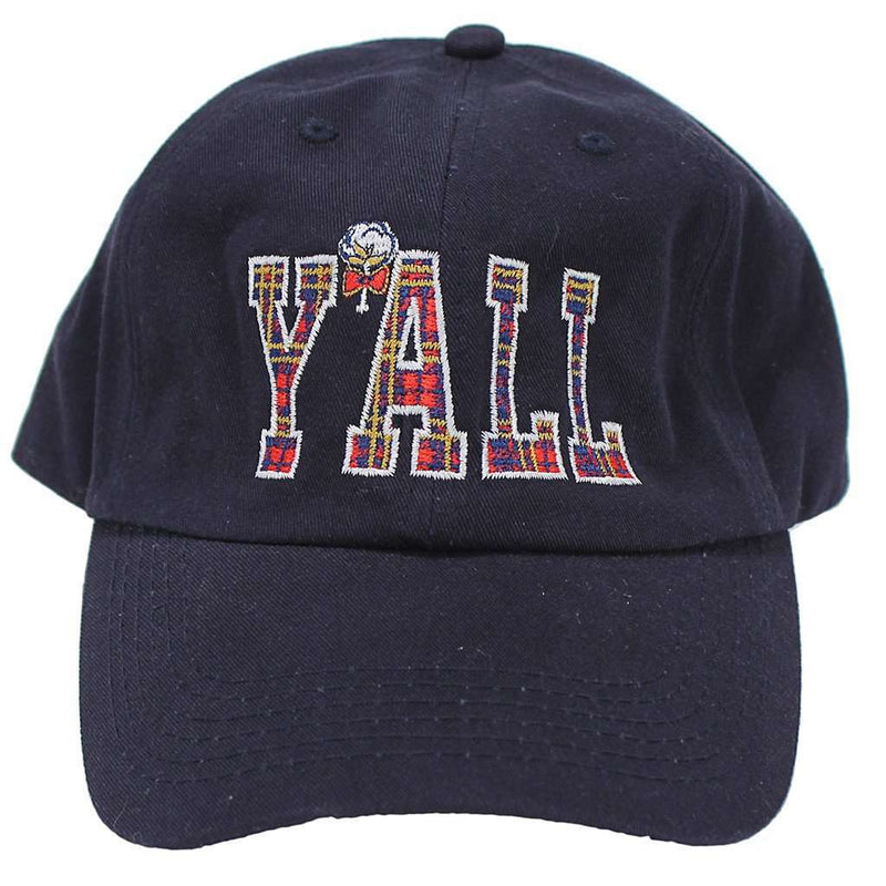 Y'all Hat in Navy by Jadelynn Brooke - Country Club Prep