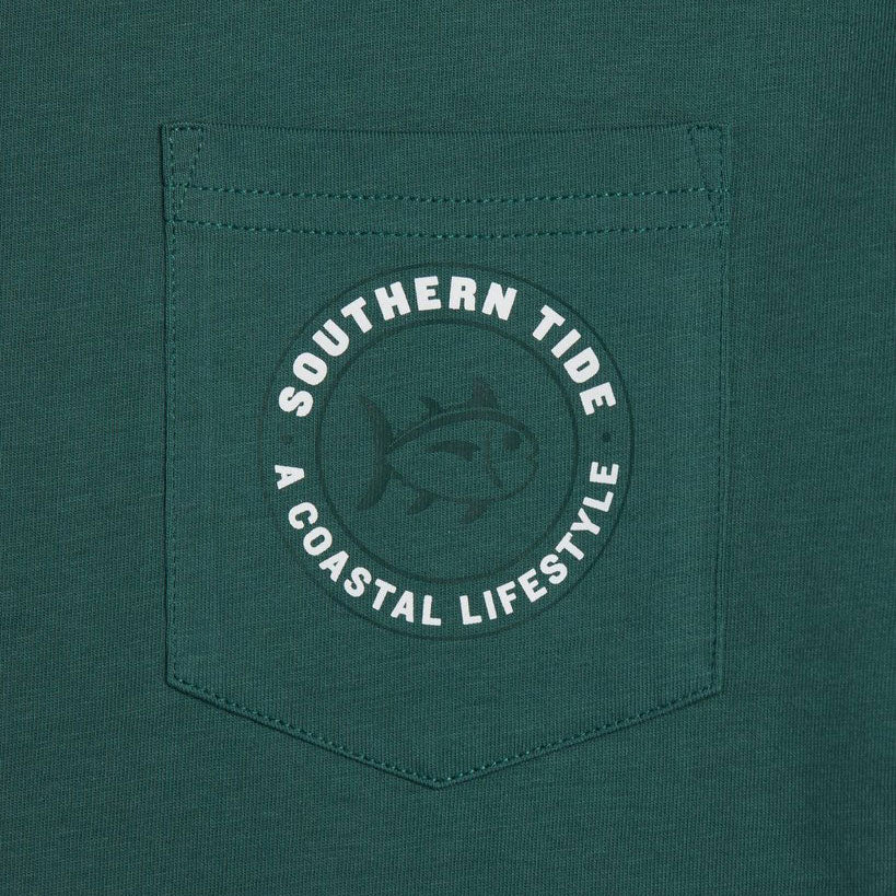 A Coastal Lifestyle Long Sleeve Tee Shirt by Southern Tide - Country Club Prep