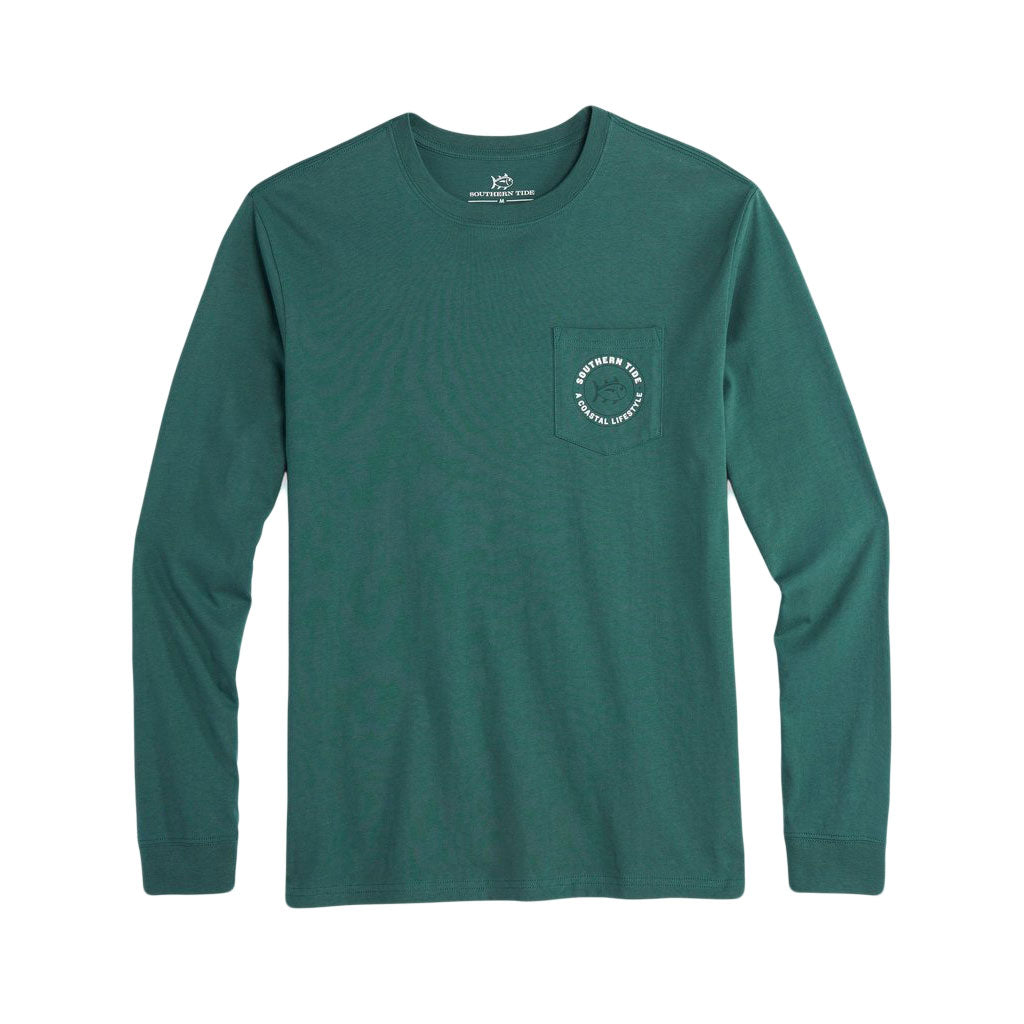 A Coastal Lifestyle Long Sleeve Tee Shirt by Southern Tide - Country Club Prep
