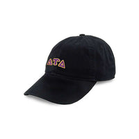 Delta Tau Delta Needlepoint Hat in Black by Smathers & Branson - Country Club Prep