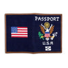 Passport Needlepoint Passport Case by Smathers & Branson - Country Club Prep