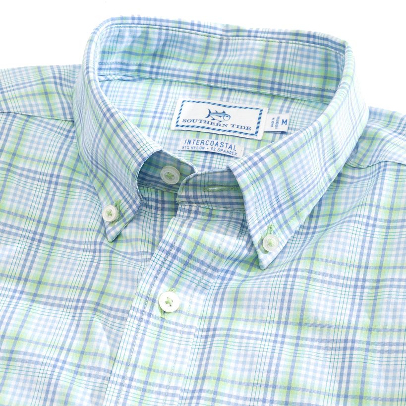 Abound Plaid Intercoastal Performance Shirt by Southern Tide - Country Club Prep