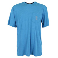 Haze Performance Tee Shirt in Teal by AFTCO - Country Club Prep