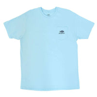 Loud Tee Shirt in Light Blue by AFTCO - Country Club Prep