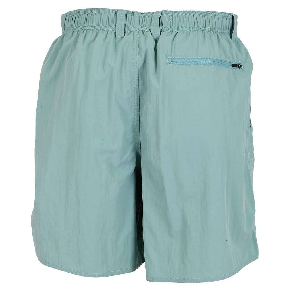 Manfish Swim Trunk in Menthol by AFTCO - Country Club Prep