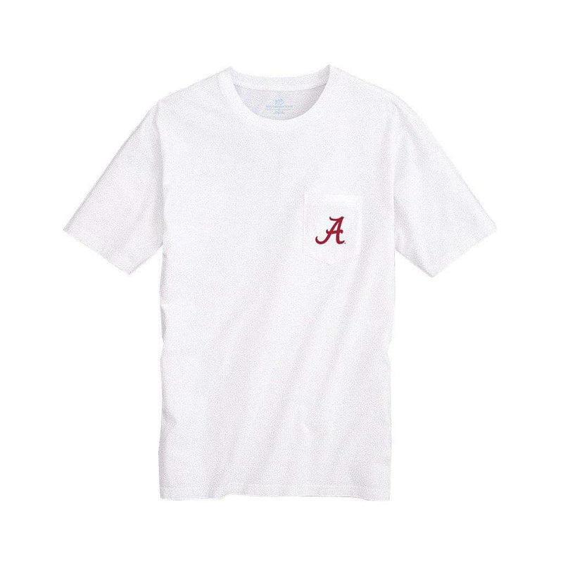 Alabama Crimson Tide Cross Short Sleeve T-Shirt by Southern Tide - Country Club Prep