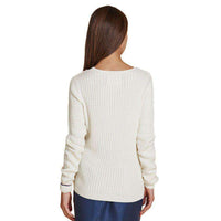 Alasdiar Knit Sweater in Cream by Barbour - Country Club Prep