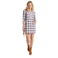 Alyssa Wintertime Plaid Shirt Dress by Southern Tide - Country Club Prep