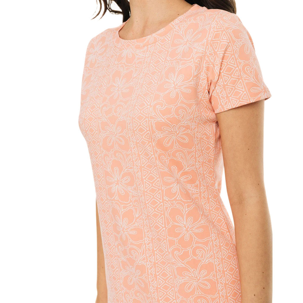 Southern Tide Amelia Hibiscus Print Dress