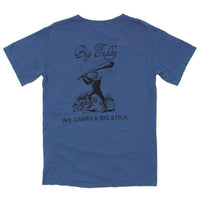 Big Teddy Tee in Blue by America's Outfitters - Country Club Prep