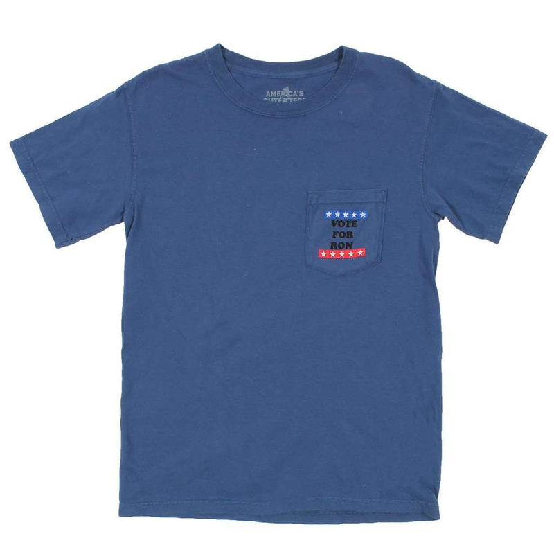 Vote For Ron Tee in Blue by America's Outfitters - Country Club Prep